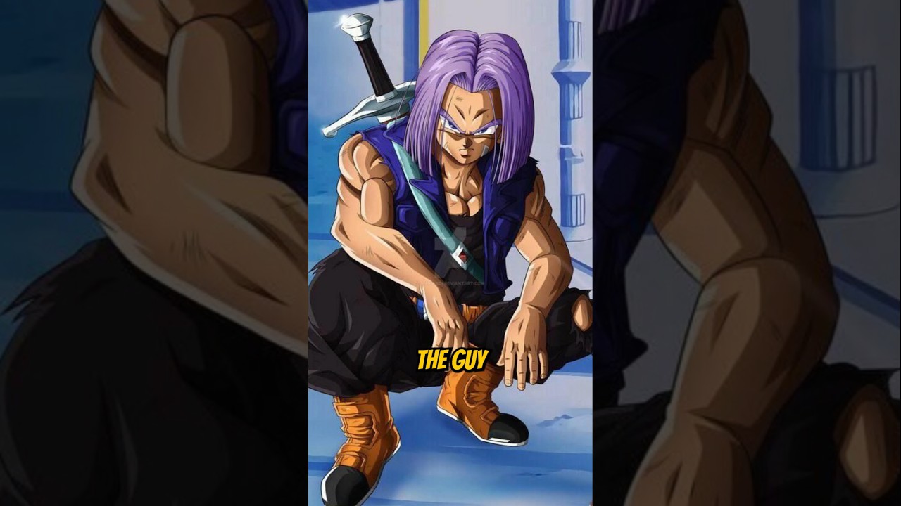 Akira Toriyam's inspiration behind trunk's hair! #dragonball