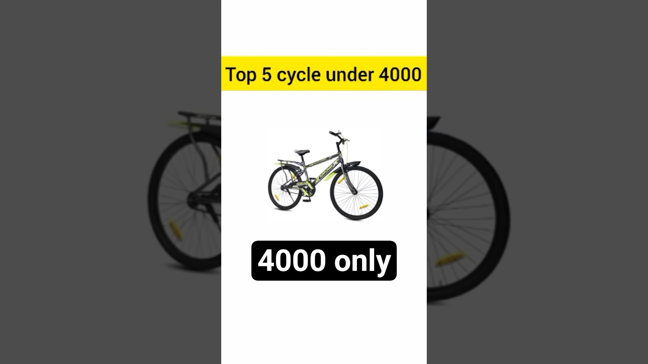 Top 5 Best Cycle Under 4000 rupees in India || best low price cycle in india 2024