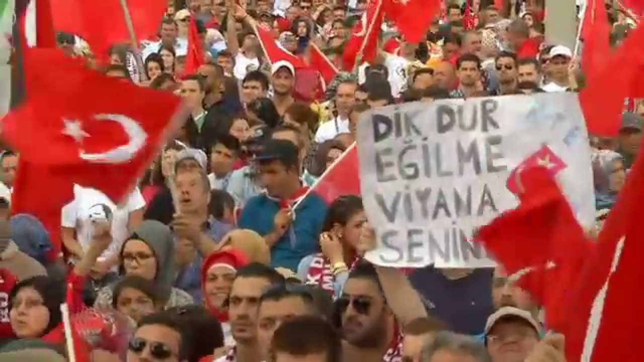 Recep Erdogan - Wienbesuch 2014