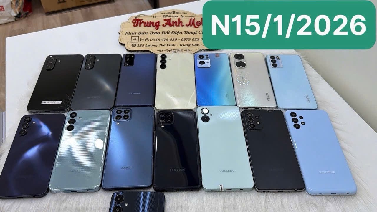 15/1/2026 ĐT Zin đẹp tuyệt vời || OPPO Reno 6 - 7Pro - 8T 5G || Samsung A26 - A17 - S20FE - A16 5G!!