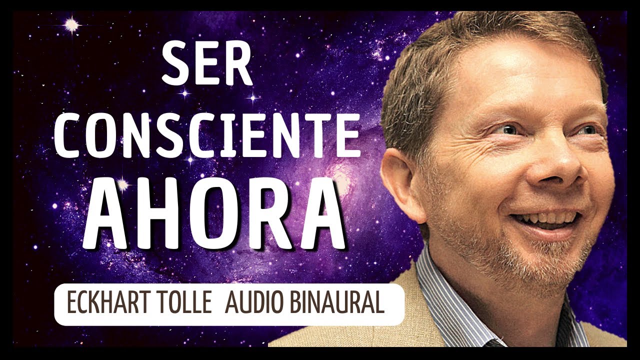 MEDITACION ESPECIAL | Eckhart Tolle | SER CONSCIENTE AHORA Pantalla Negra (Audio Binaural)