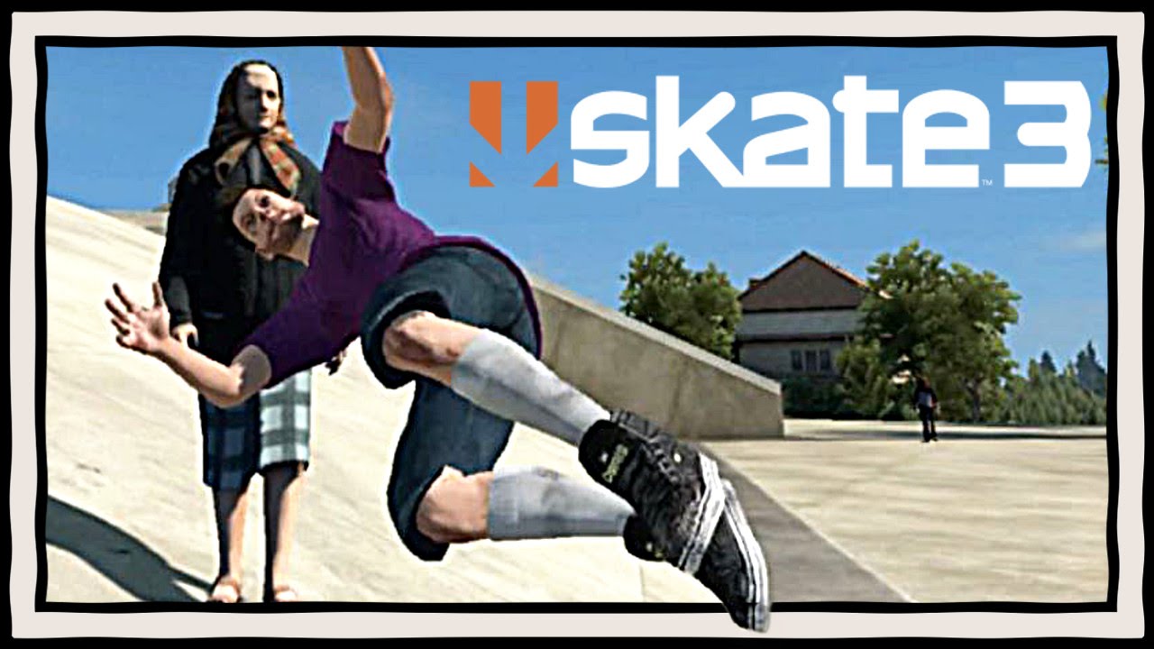 ATTACKING OLD LADIES | Skate 3 PS3 Gameplay Funny Moments