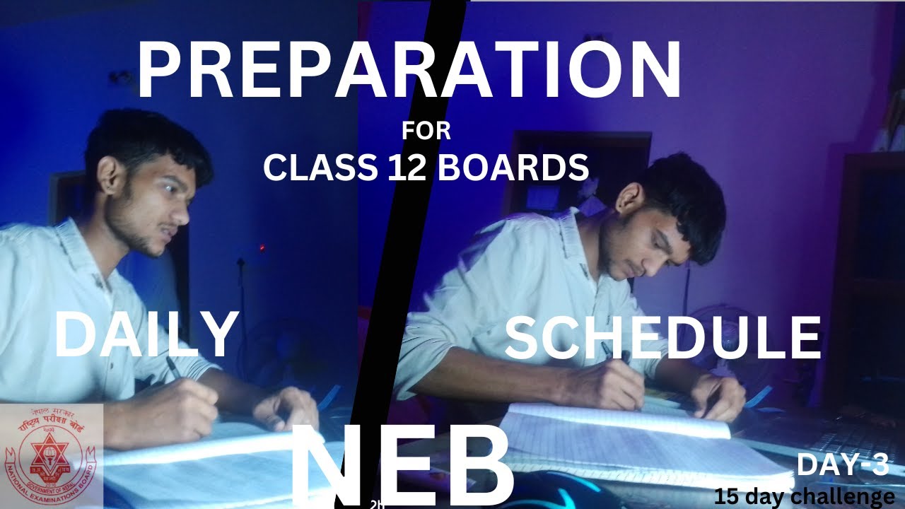 DAILY STUDY ROUTINE FOR CLASS 12 BOARD📚|Exploring dreams✨|Bibek Bhandari
