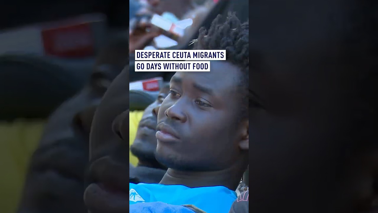 Desperate Ceuta migrants go days without food