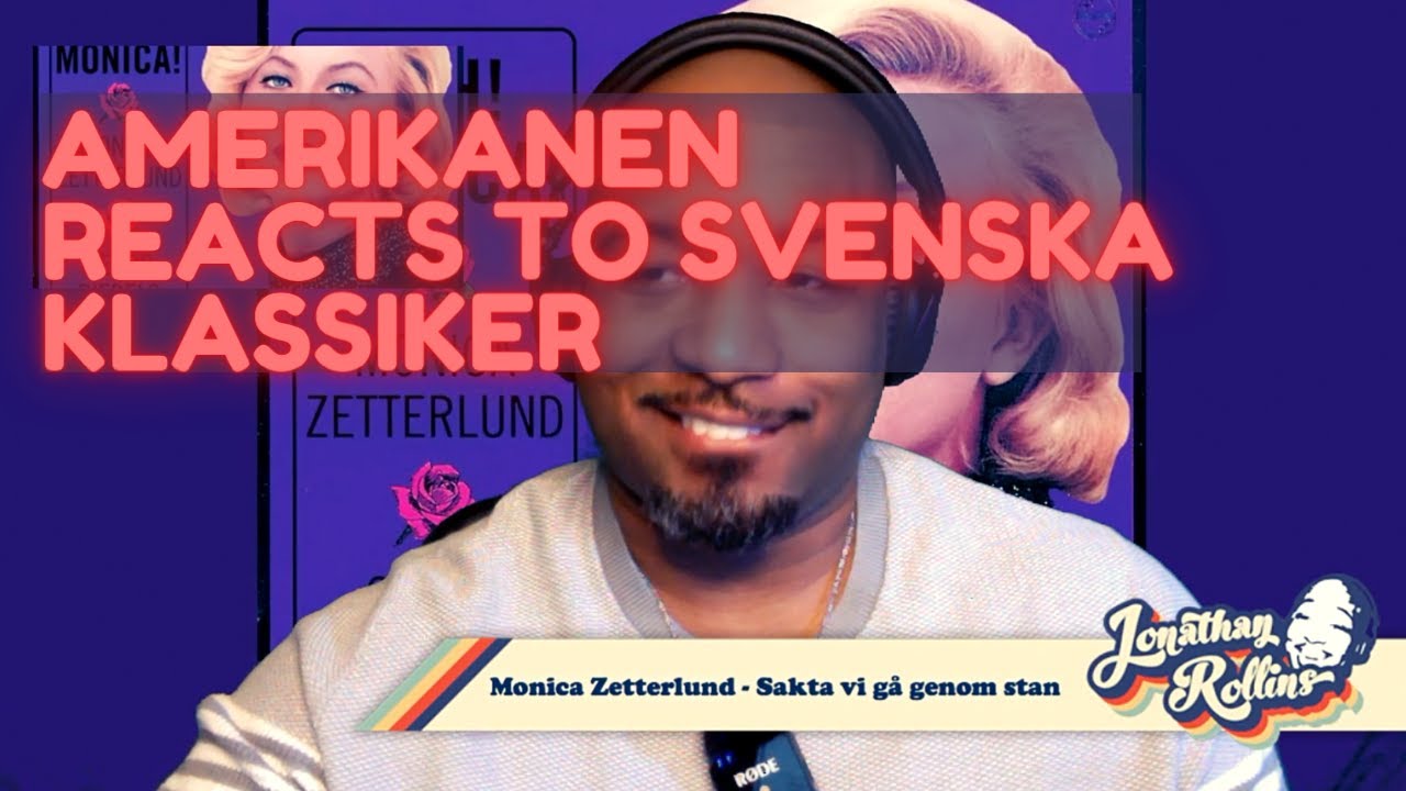 Amerikanen Reacts To Svenska Klassiker: Monica Zetterlund - Sakta vi gå genom stan