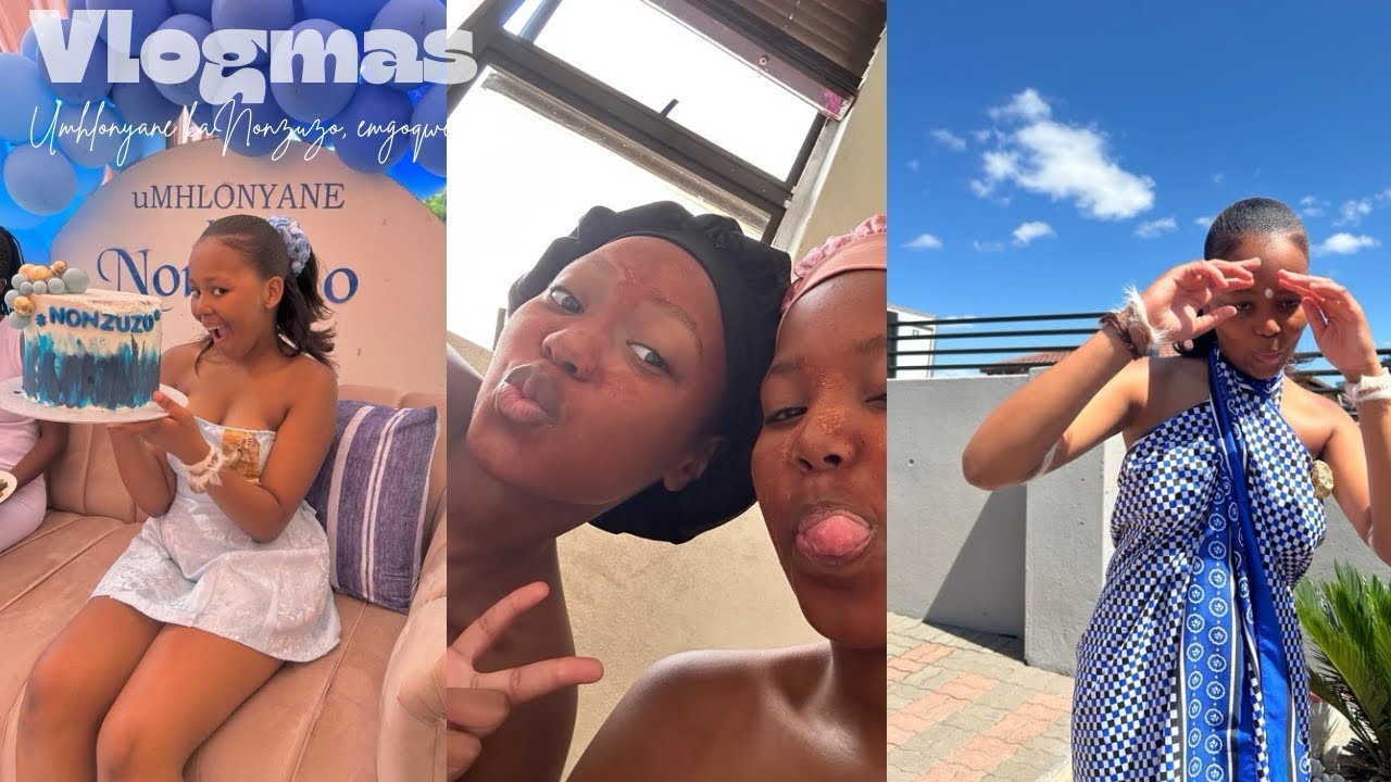 Vlogmas🎄:Episode 2[umhlonyane kaNonzuzo, last minute preps,emgoqweni+more] | South African YouTuber