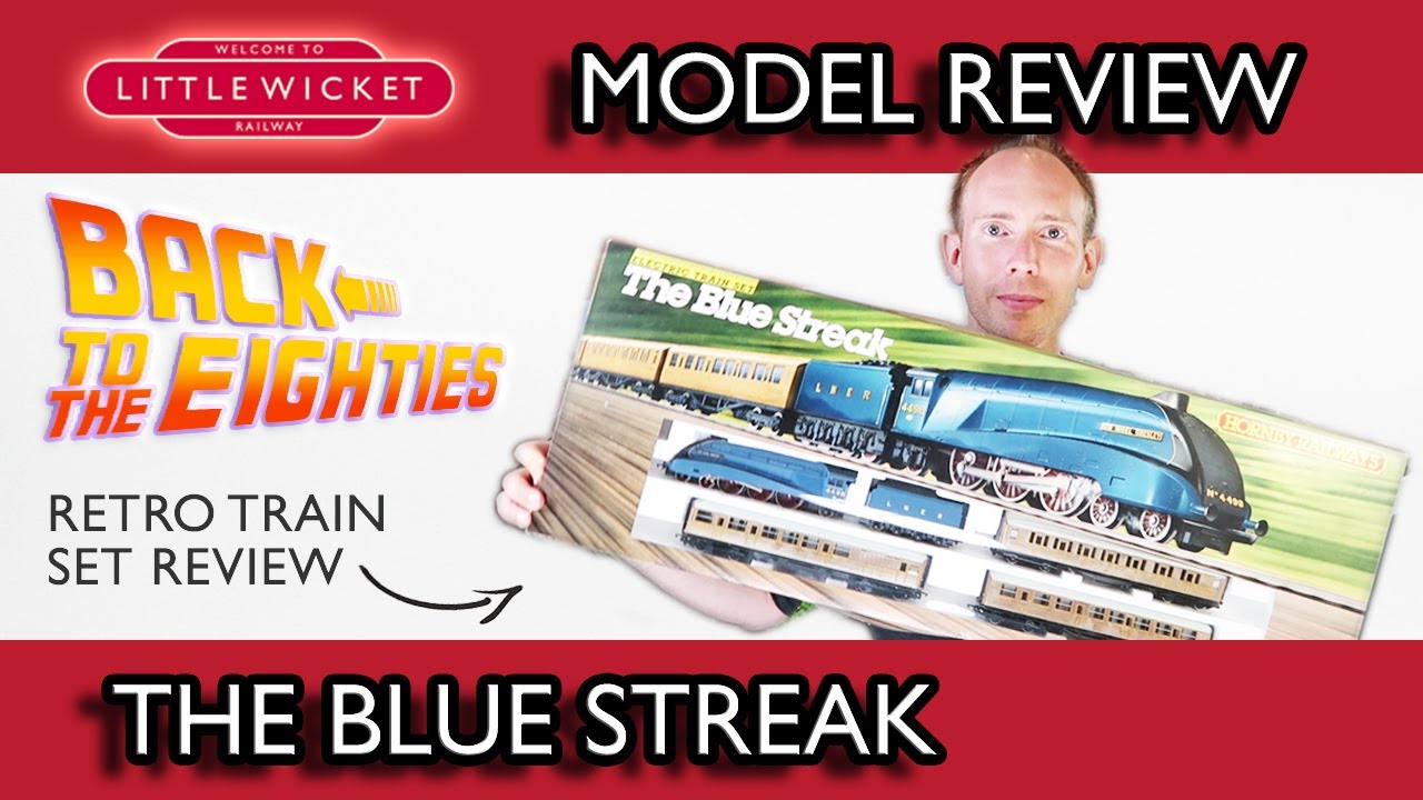 Retro Train Set Review - The Blue Streak (R682) - An iconic steam train!