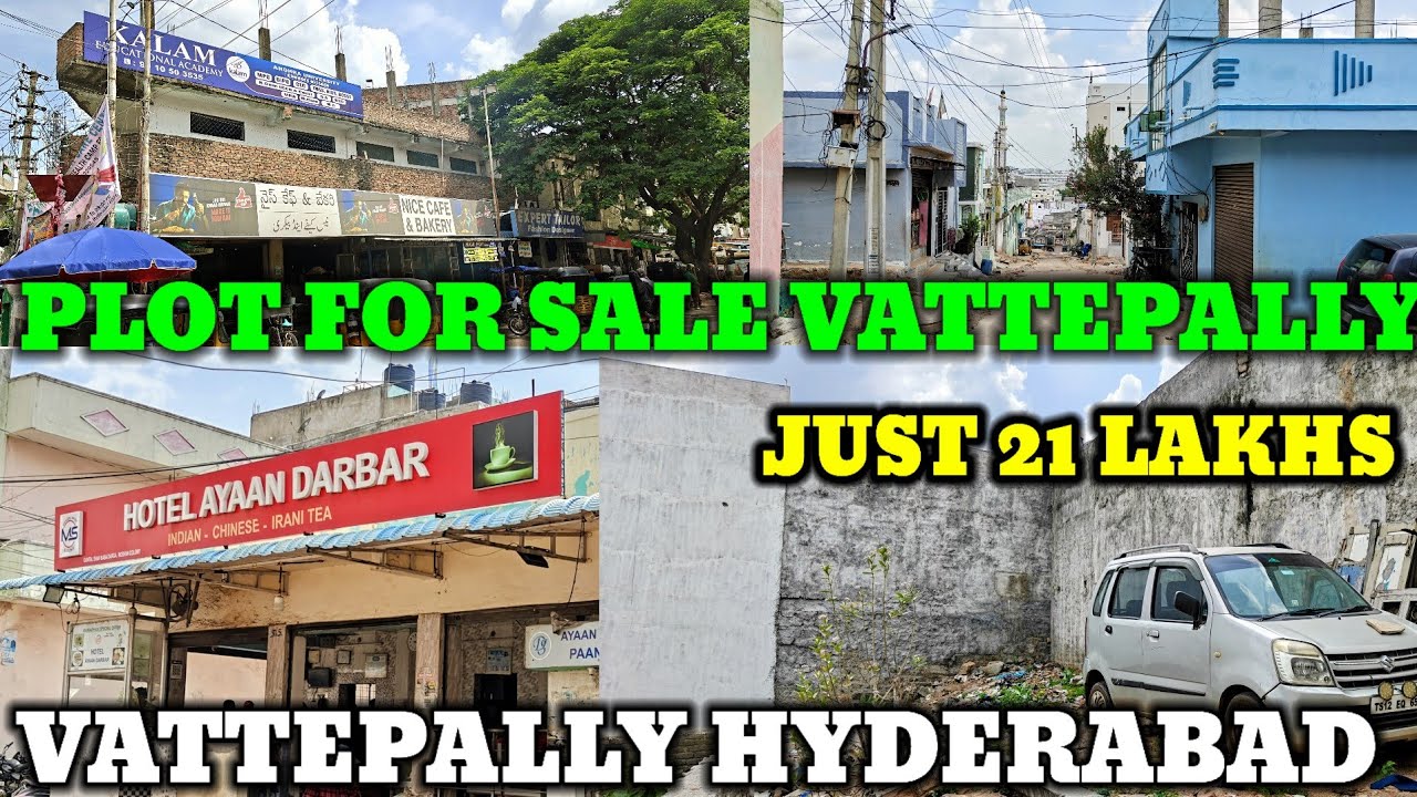 PLOT For Sale 100 SQ Yards in Vattepally Hyderabad Just 21 Lakhs