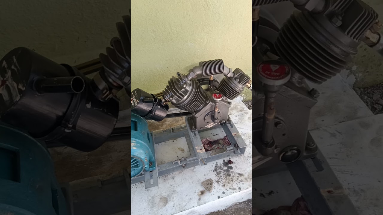 One motor-7.5hp, two compressor-5hp