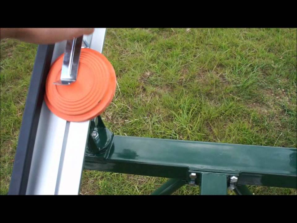 Full cock clay pigeon trap