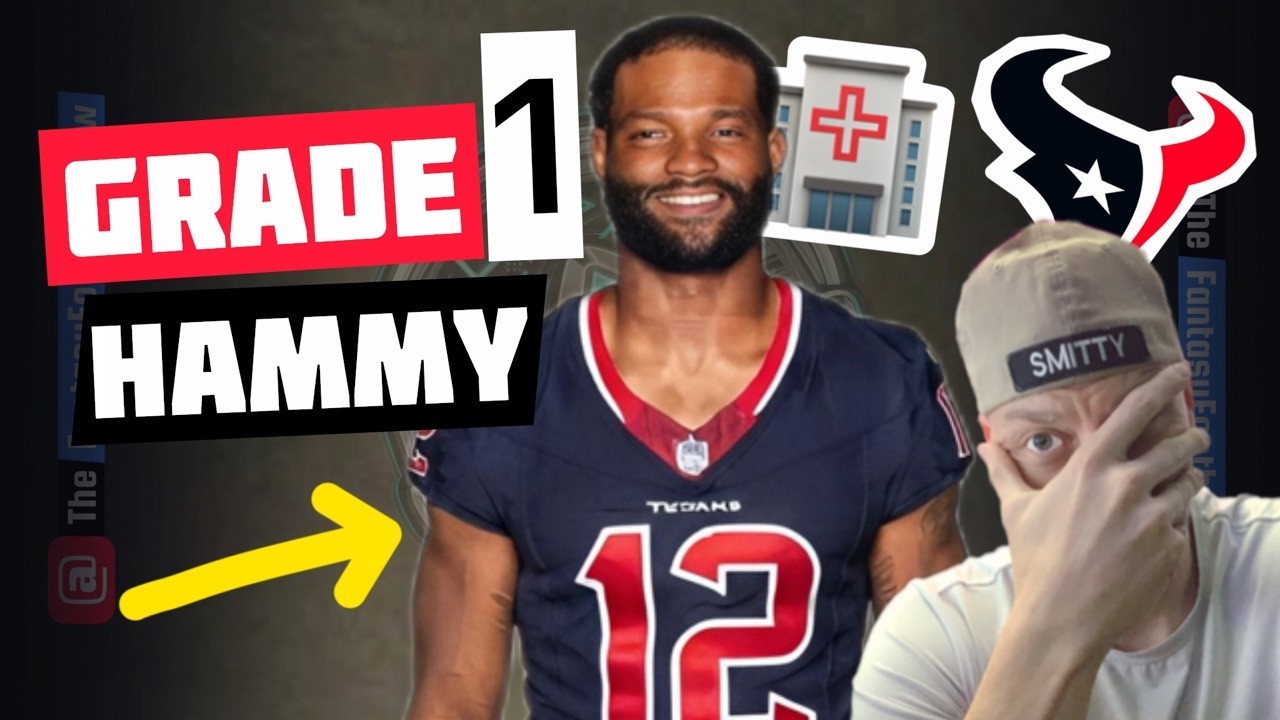 BREAKING: Nico Collins has Grade 1 HAMSTRING strain