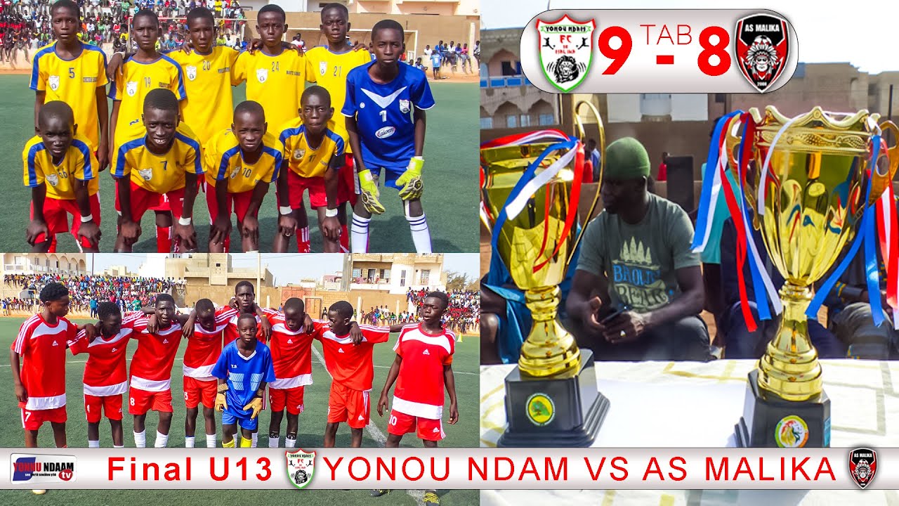 MATCH FINAL U13 TIR AU BUT ENTRE YONOU NDAM VS AS MALIKA