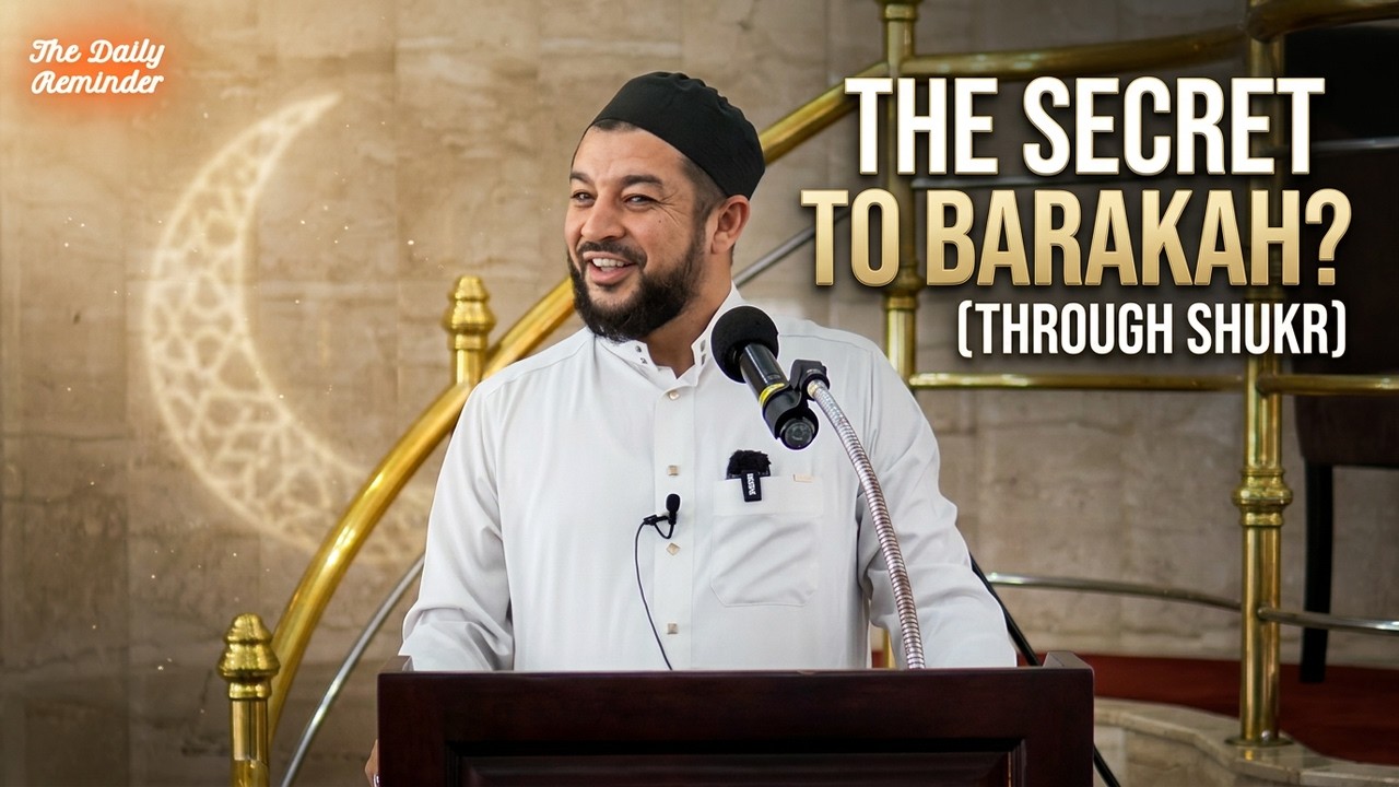 Shukr In Ramadan: The Principle That Brings More Barakah | Sheikh Samih  Jad