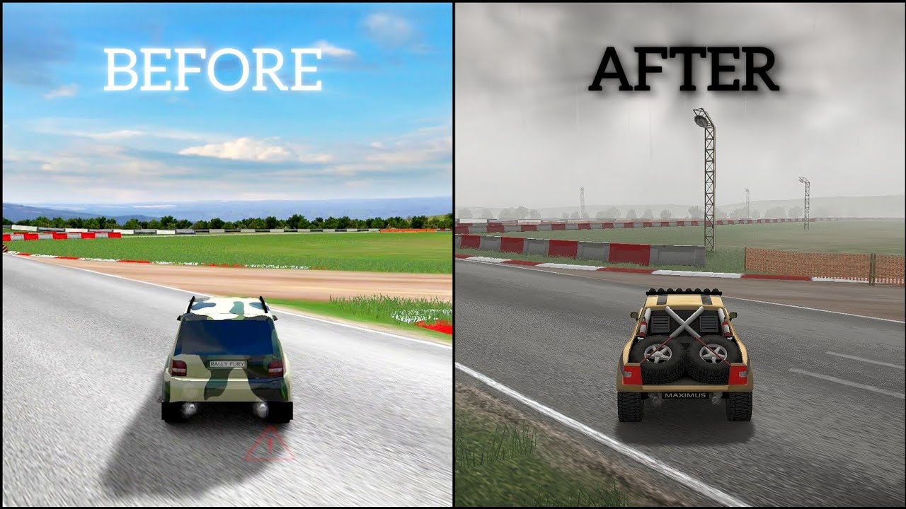 Circuit: Before and After | Rally Fury