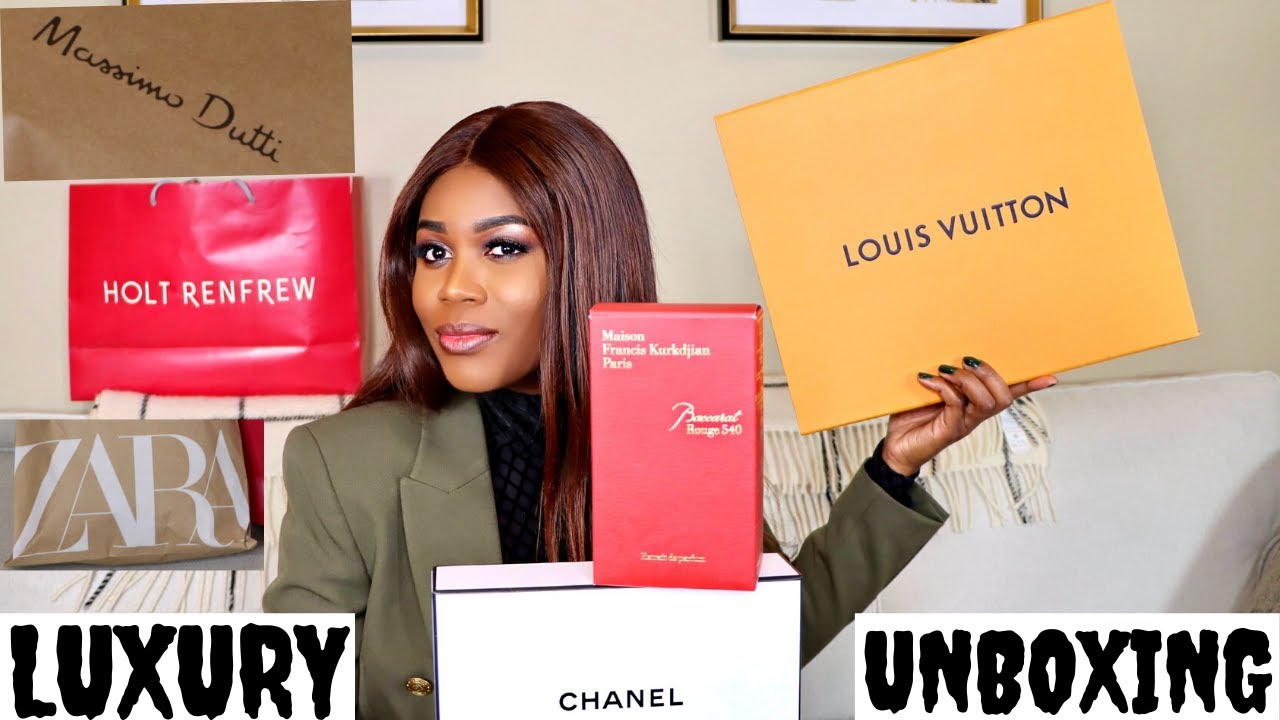 Huge Luxury Unboxing Haul | Louis Vuitton, Chanel, Massimo Dutti, Maison Francis Kurkdjian, Zara,