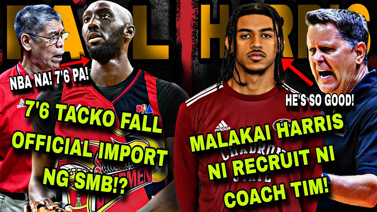 SIGNED! 6’4 GUARD MALAKI HARRIS NEW GINEBRA GUNNER! | 7’6 TACKO FALL DUMATING NA SA SMB! NAG EENSAYO