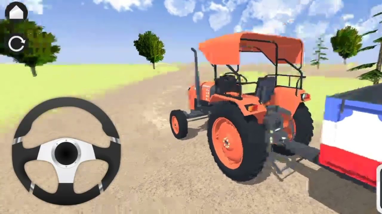 Indian Tractor Simulator Lite | Driving Kobota Indian Tractor Simulator Lite | Glitch maut 