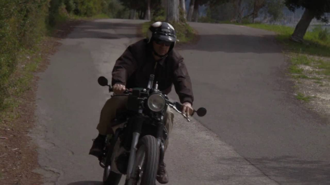 The Honda cx500 cafe racer