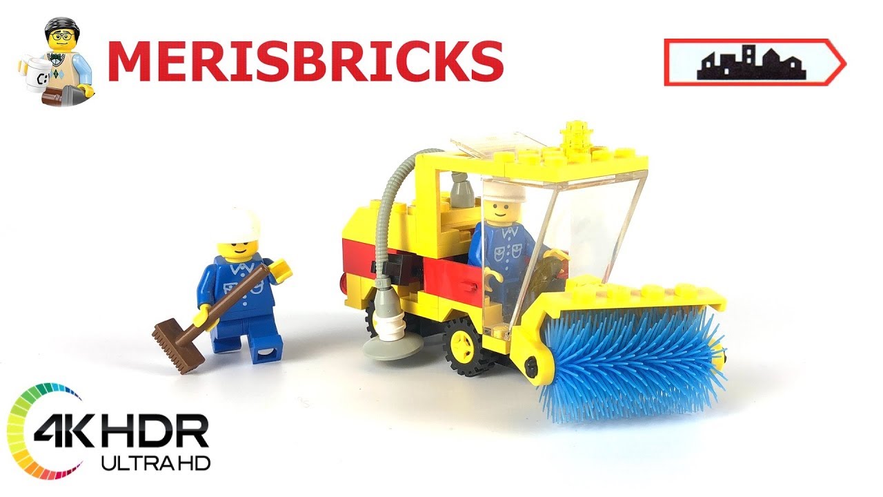 Lego Street Sweeper - Lego set 6645 - Lego Speed Build 4K & Review #LEGO #LegoCITY #LegoSpeedBuild