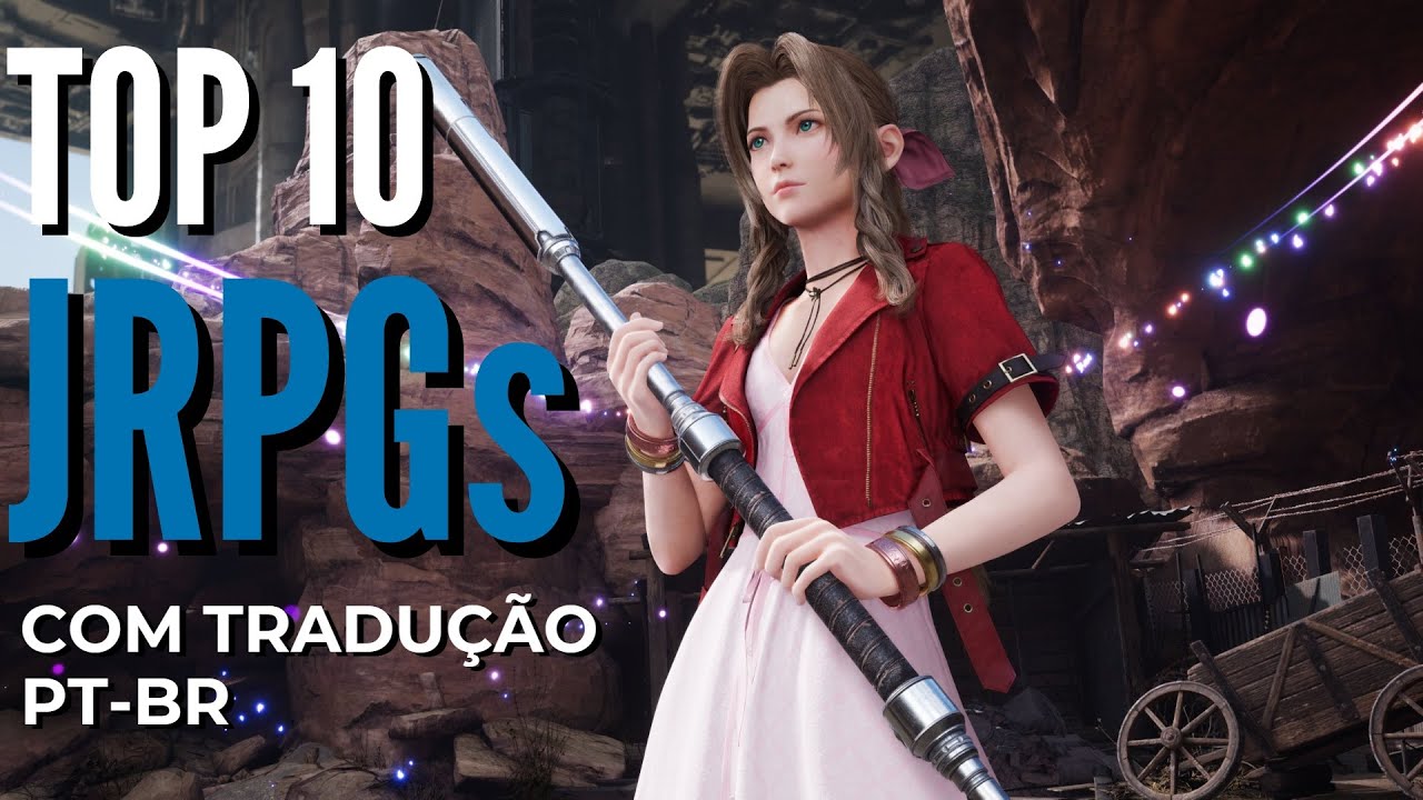 Top 10 Melhores JRPGs com Tradu&ccedil;&atilde;o PT-BR