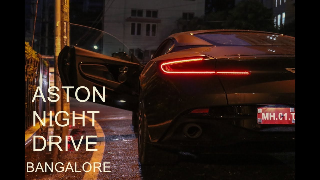 Aston Martin DB11 in Bangalore | Night Drive