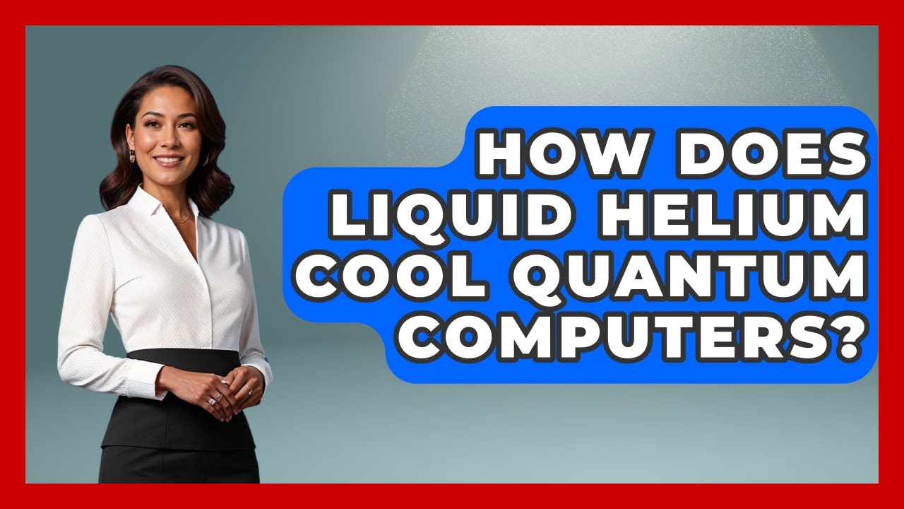 How Does Liquid Helium Cool Quantum Computers? - Quantum Tech Explained
