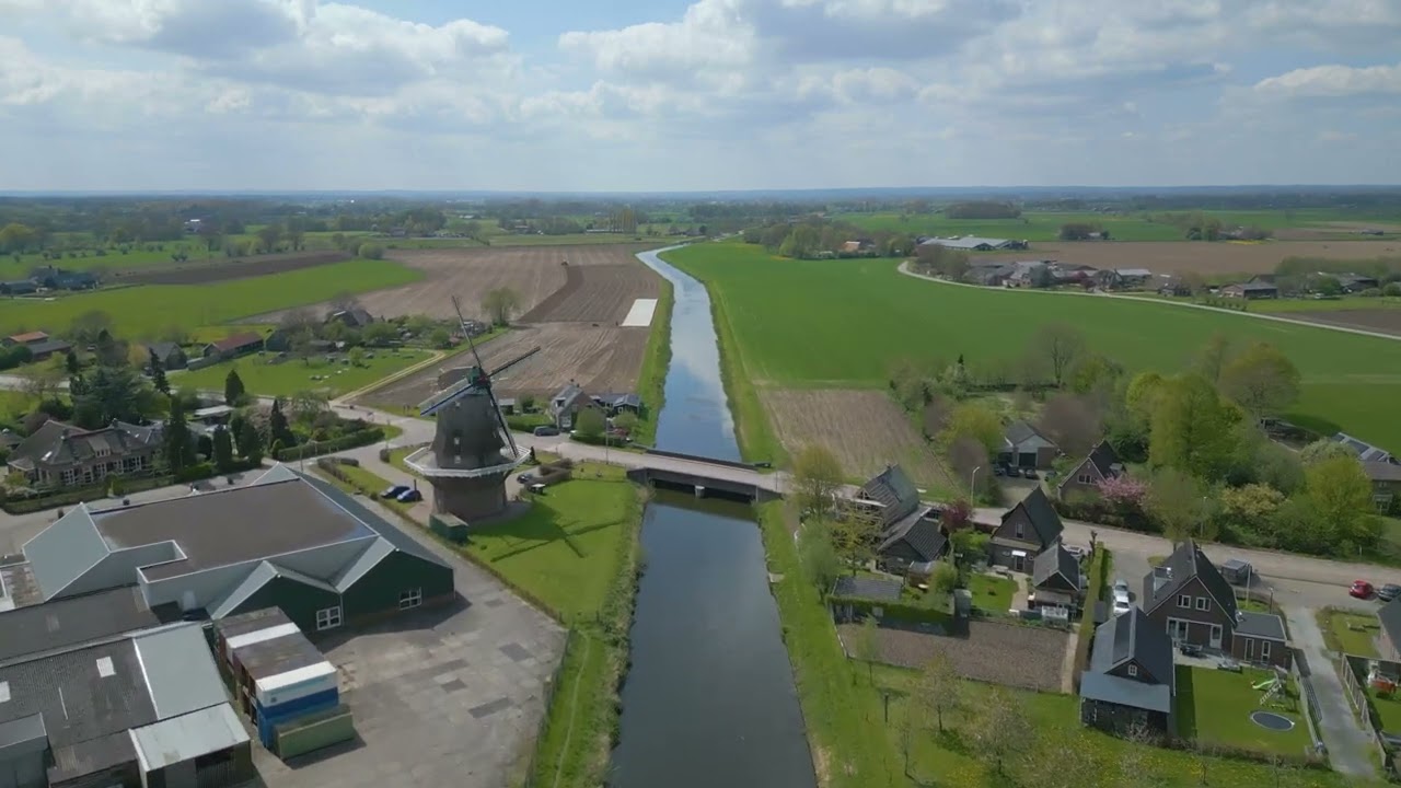 Terwolde, gemaal & molen.