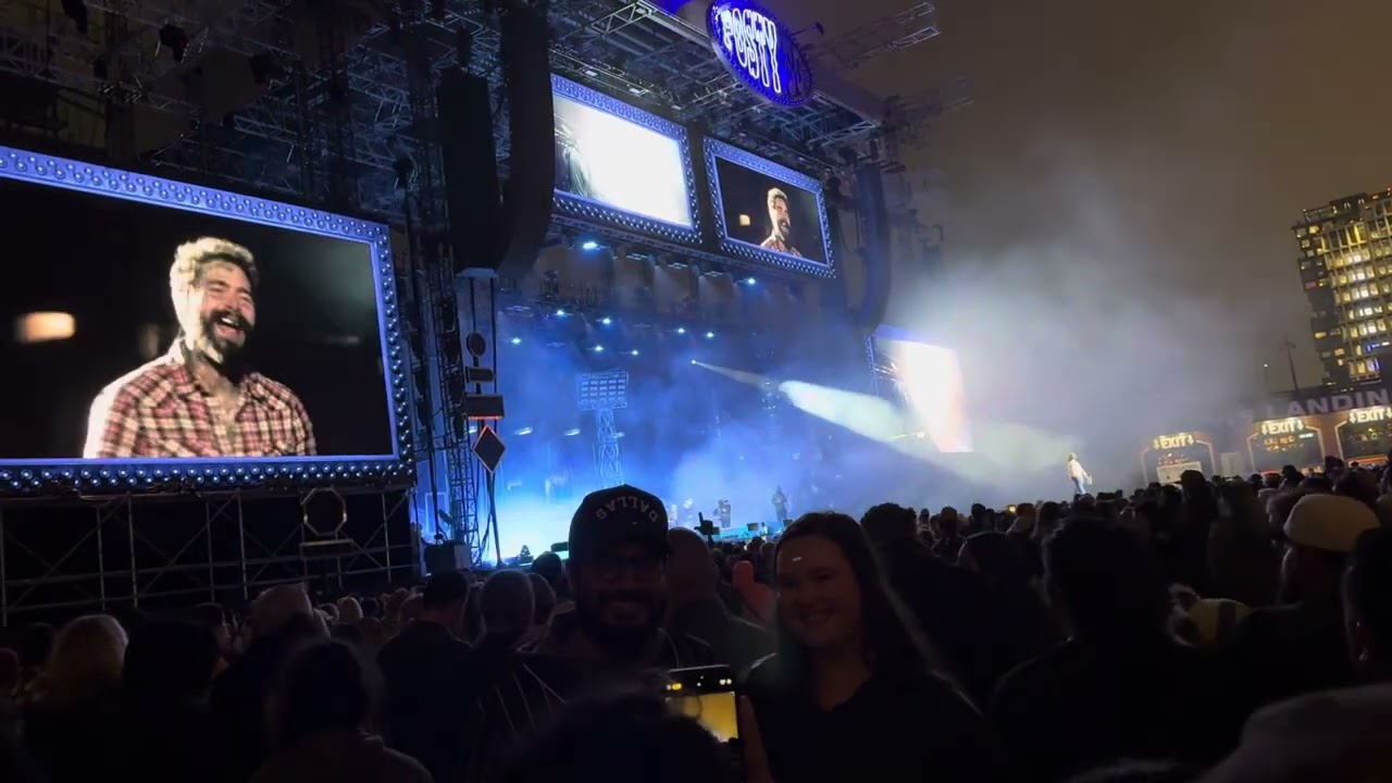 Post Malone live in San Francisco July 1 25 stadium tour concert  ￼part 3￼