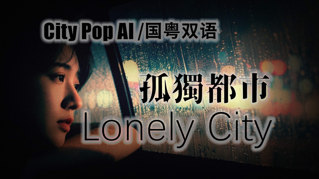 《Lonely City》国粤双语版（国语）【AI中文原创流行2】
