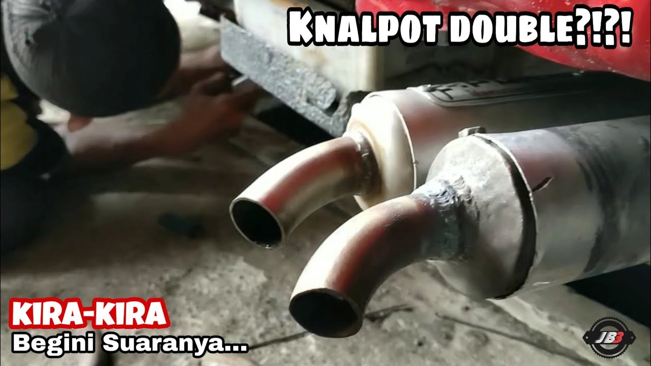 ST20 Pasang Knalpot Ninja RR dobel | Part II | Kira-kira ya begini suaranya