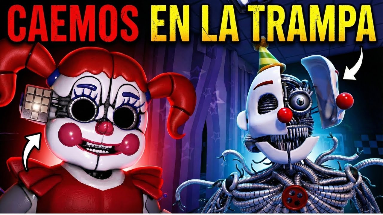 ENNARD nos ATACA en la SALA SECRETA en FNAF COOP