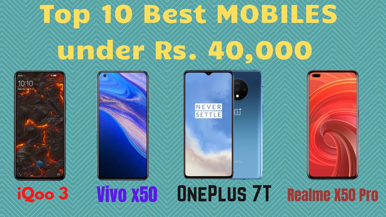 Top 10 BEST SMARTPHONES under Rs. 40,000