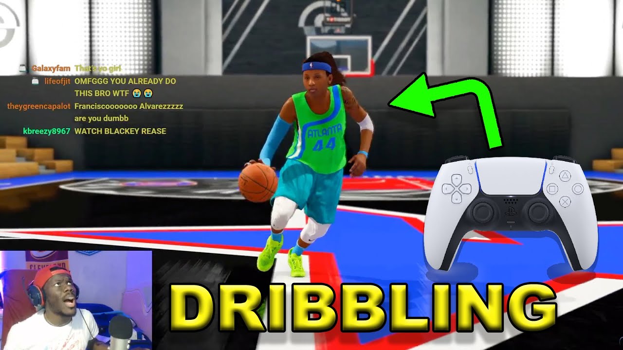 HOW TO DRIBBLE LIKE STEEZO THE DRIBBLE GOD in NBA LIVE?