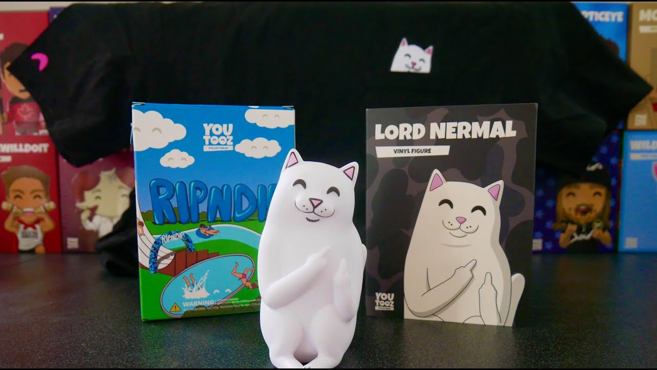 RIPNDIP X YOUTOOZ + T SHIRT UNBOXING | Ripndip Collection Nermal #0