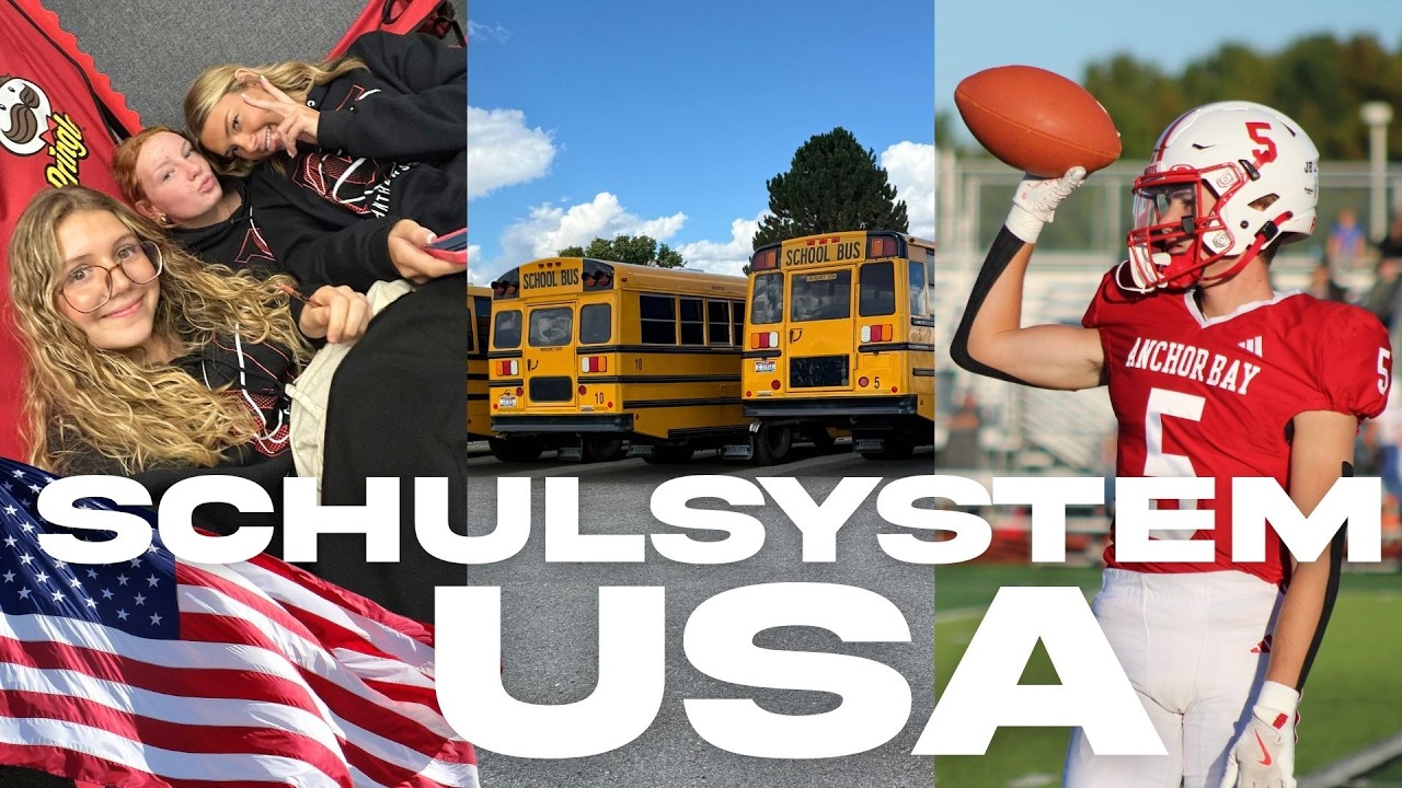 Auslandsjahr USA 🇺🇸 So läuft Schule wirklich ab!