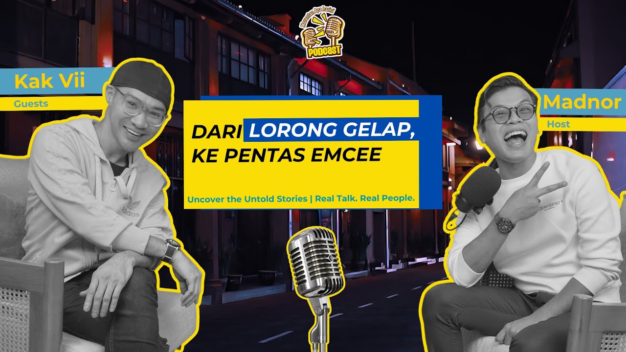 Kak Vii 'Dari Lorong Gelap ke Pentas Emcee