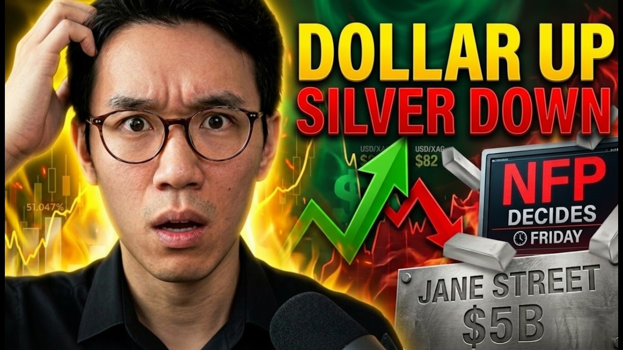 Silver Drops To $82, Millions Of Ounces Leaving Vaults, Jane Street $5B – NFP Friday Is The Test