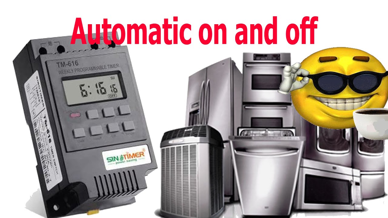 SINOTIMER  Programmable Switch Digital Timer | ON AND OFF |