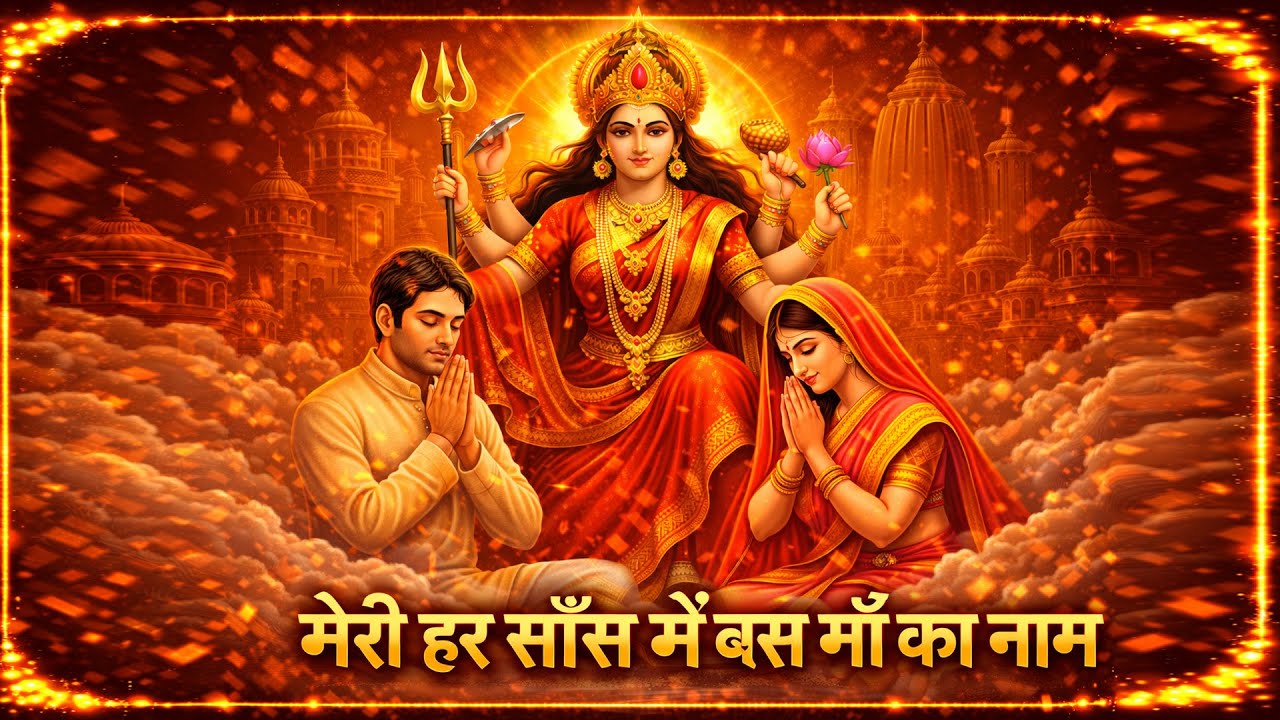 Meri Har Saans Mein Bas Ma Ka Naam Hai |  Emotional Maa Bhajan | Devi Bhakti Song | Jai Mata Di