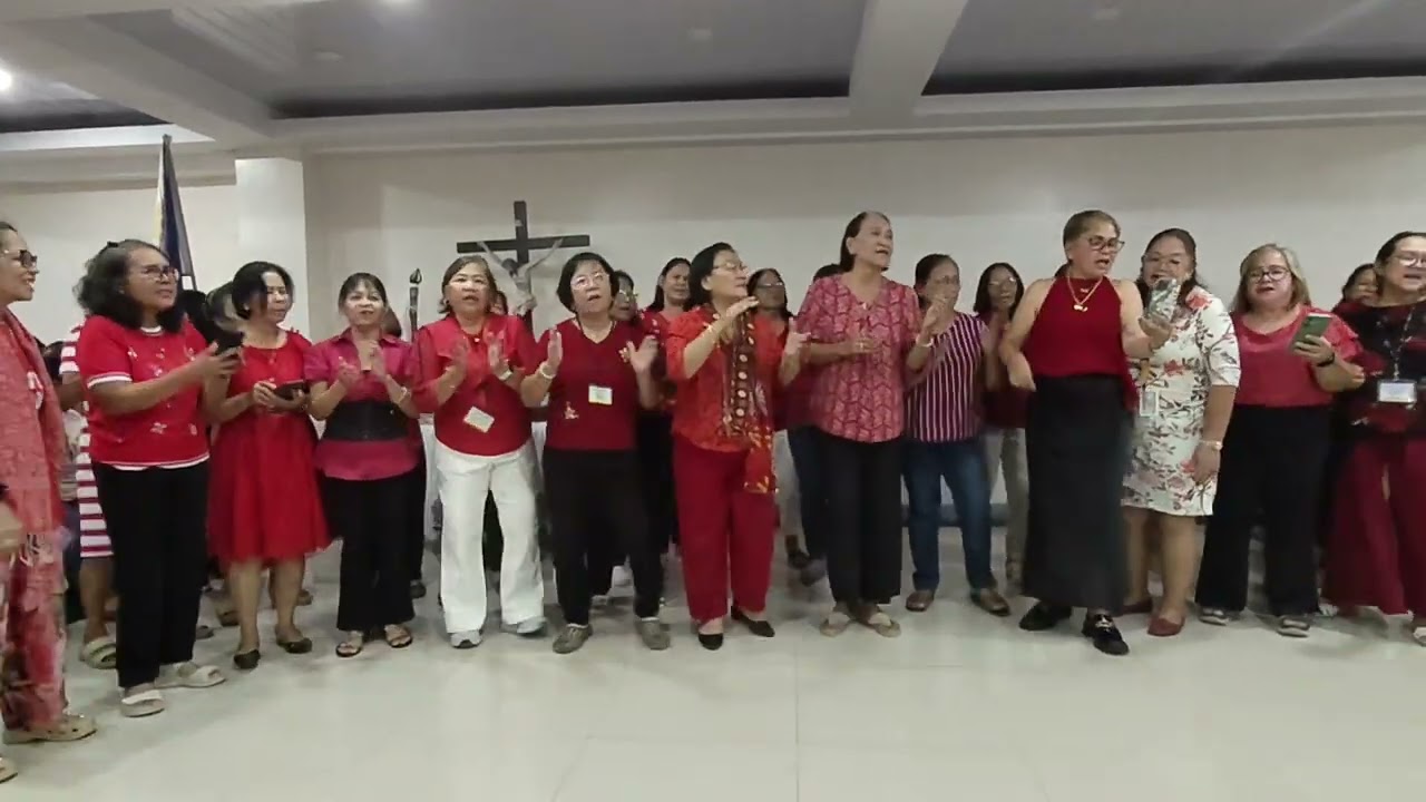 Our collaboration chorus presentation on our Event  on Valentine's Day celebration from N-3 Cluster😘