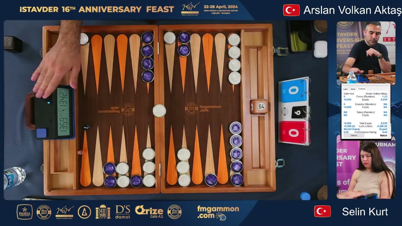 FINAL. SELİN KURT  vs ARSLAN VOLKAN AKTAŞ