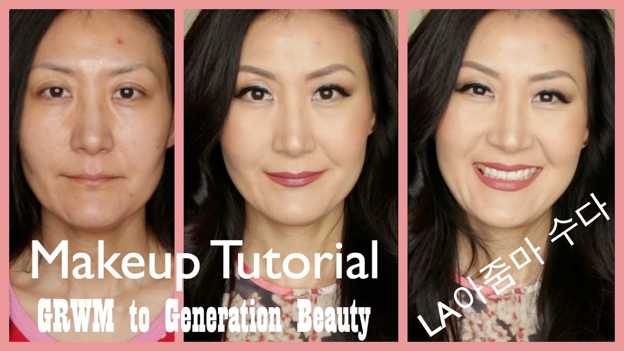 Makeup Tutorial on Mature Skin - 메이크업 튜토리얼과 LA아줌마 수다