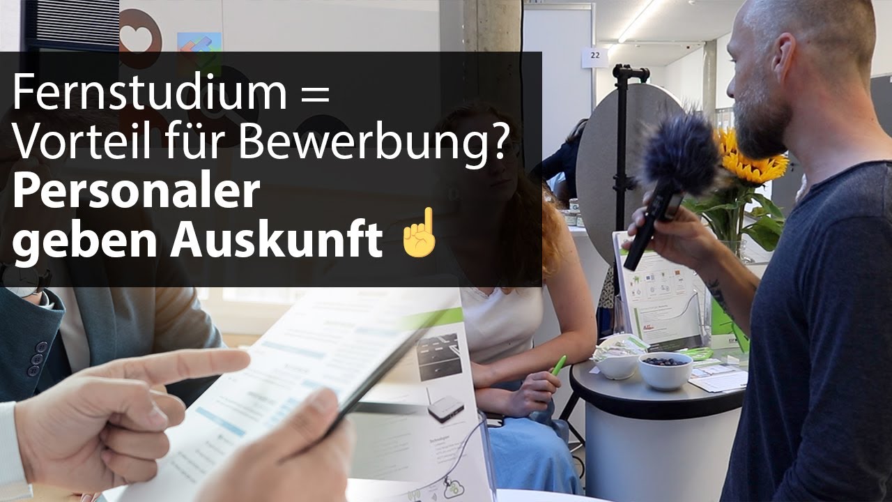 Was halten Personaler von Fernstudium? Umfrage auf den Karrieretagen Jena