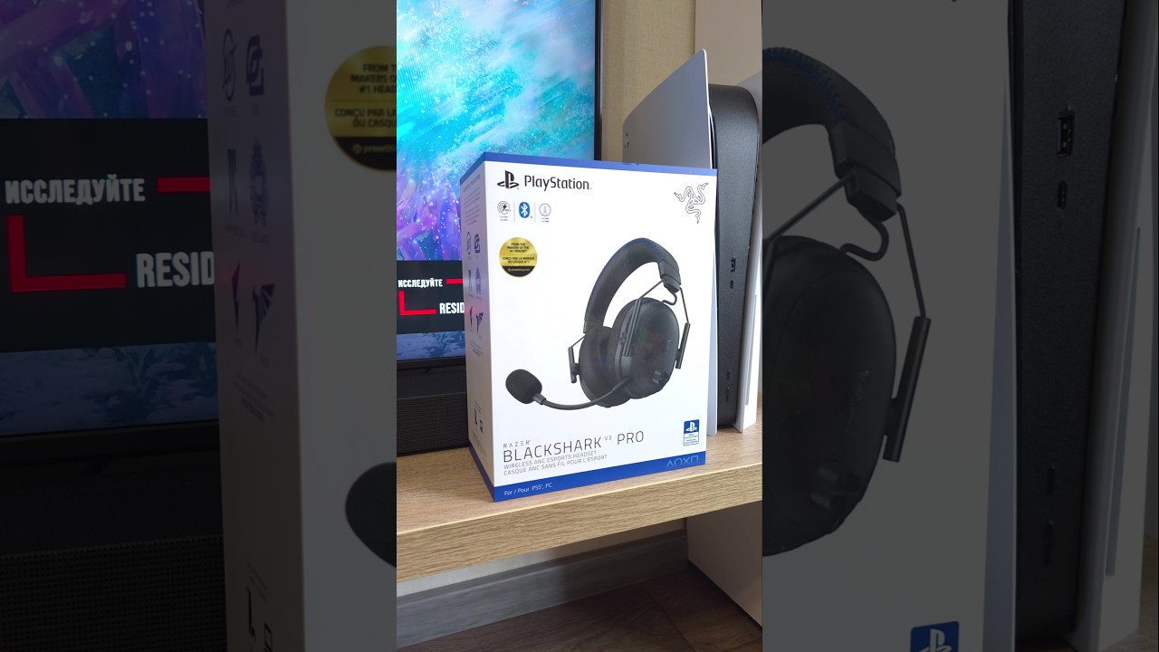 Элитарный звук PS5 - Razer blackshark v3 pro