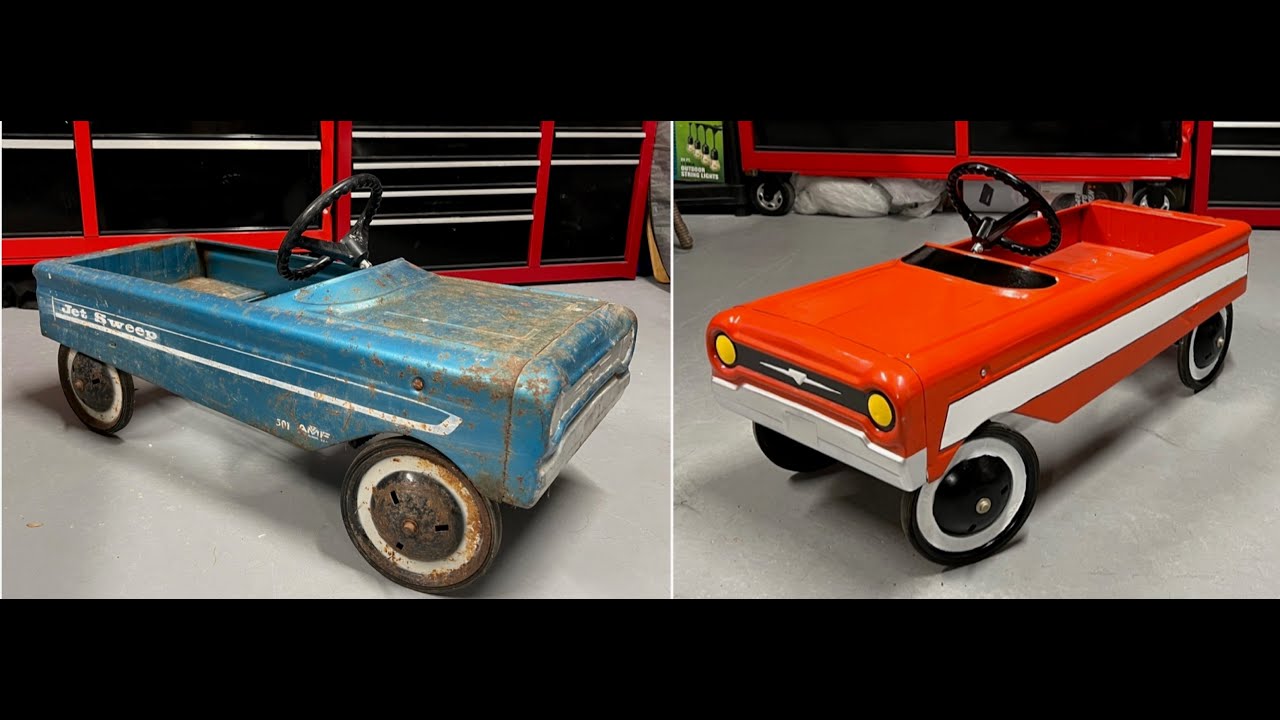 Restoring Vintage Pedal Car