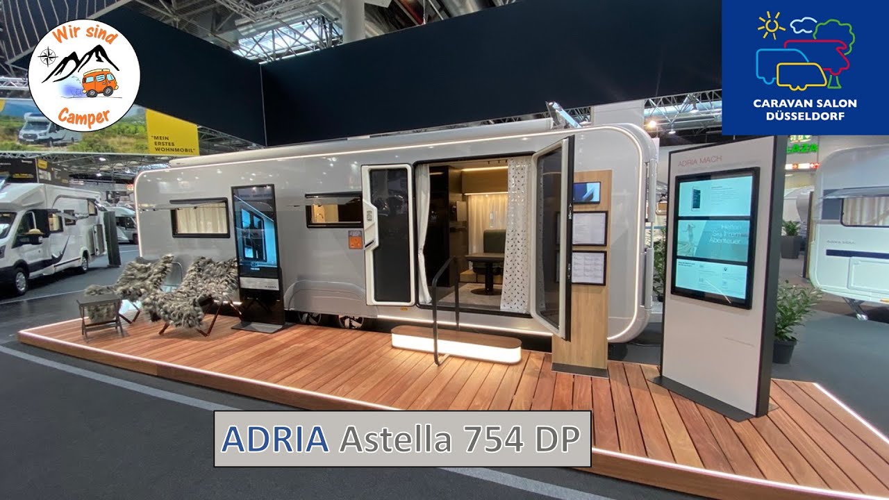 Vorstellung des Adria Astella 754 DP auf dem Caravan Salon 2020