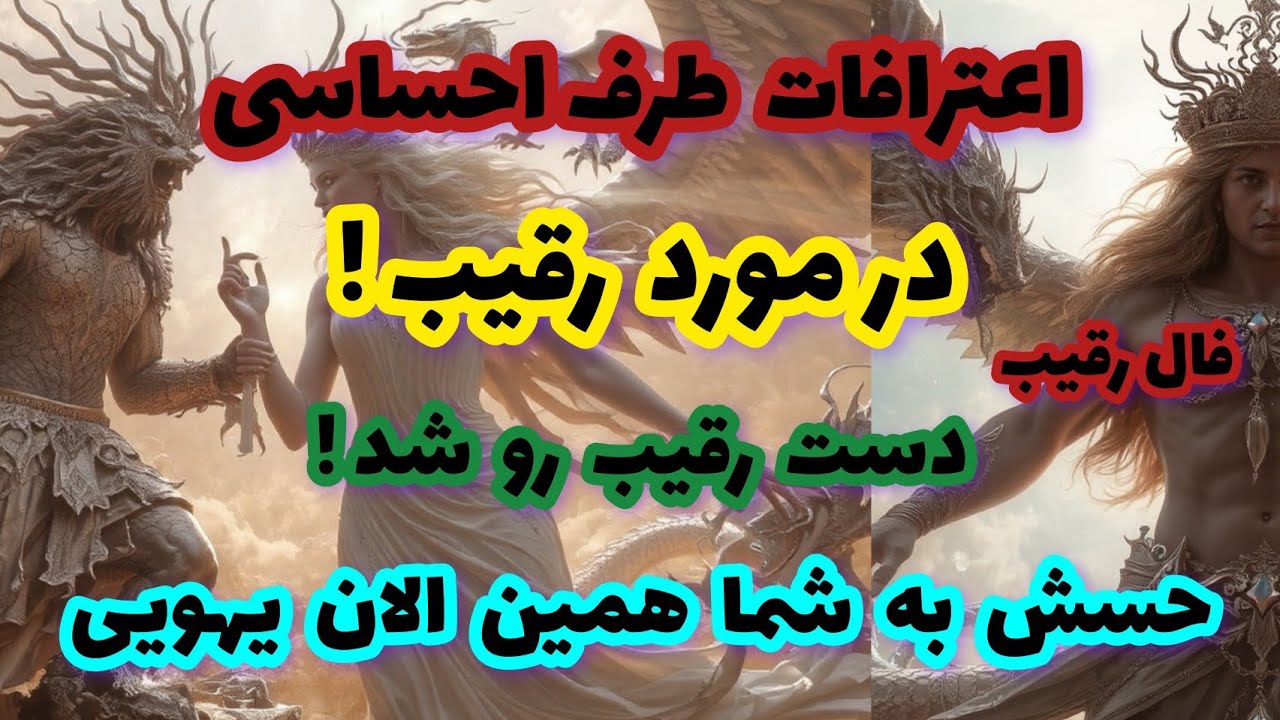 فال رقیب اعترافات طرف احساسی درمورد رقیب دست رقیب رو شد حسش به شما همين الان یهویی