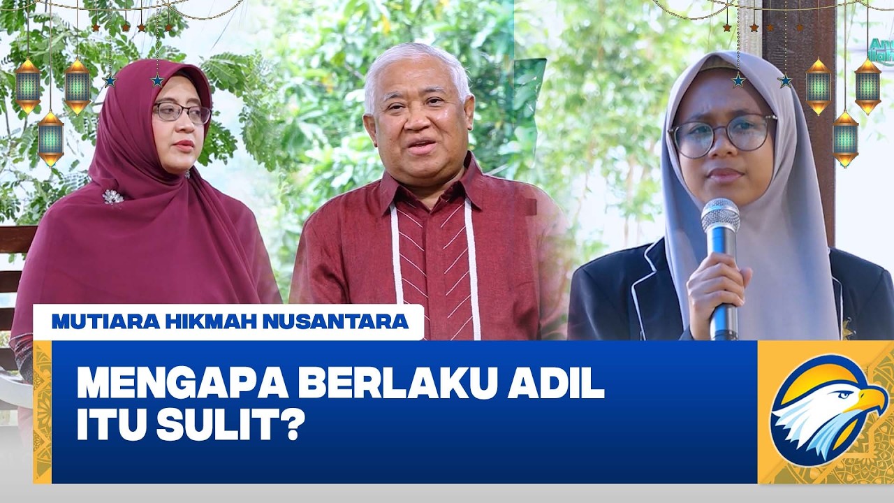 Prof Din Syamsuddin Ditanya Muridnya Soal Sulitnya Berlaku Adil #mutiarahikmahnusantara