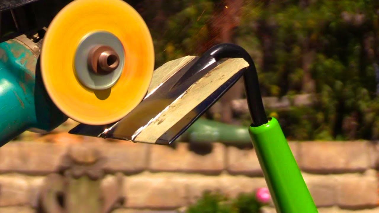 Customizing a New  Garden Hoe