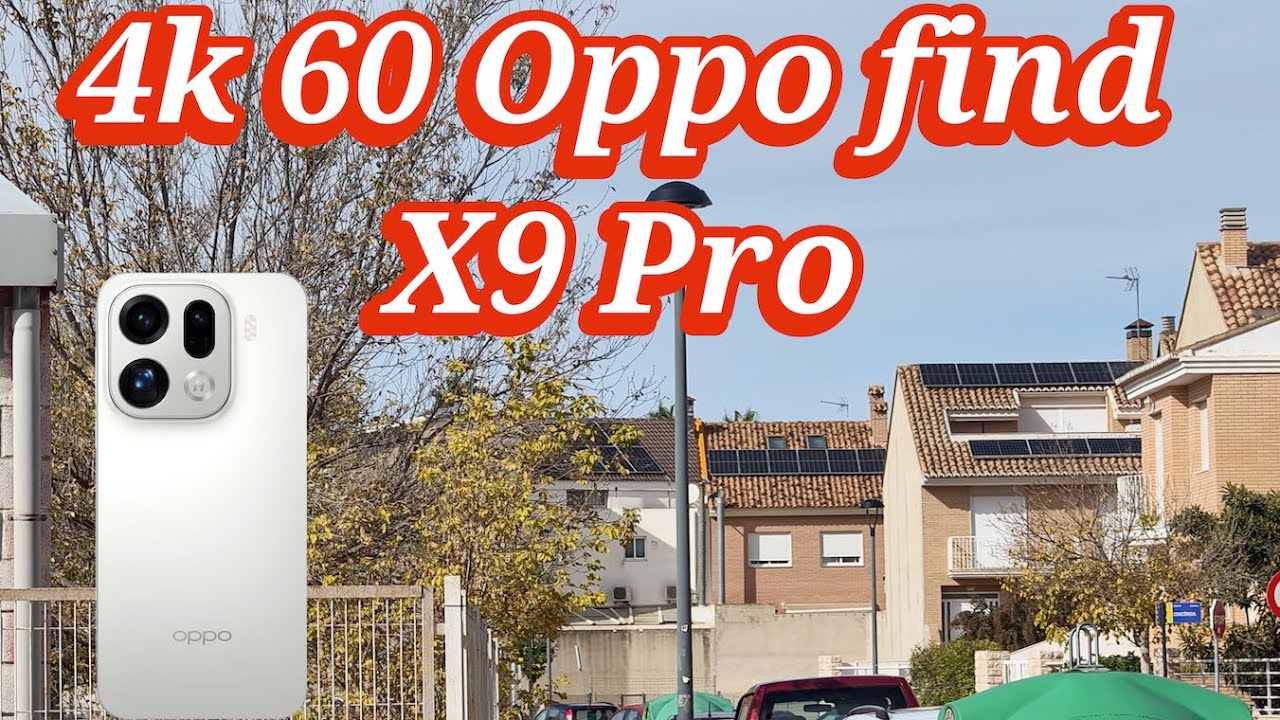 ¿ Es buena ? Oppo find X9 Pro | Grabando en 4K/60fps 👀
